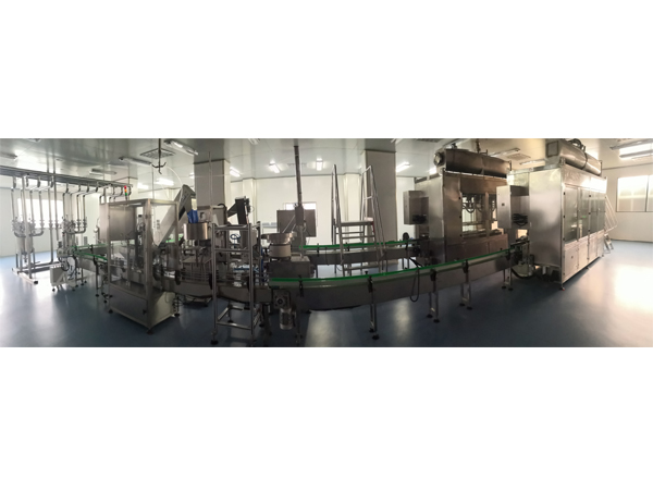 灌裝系統生產線